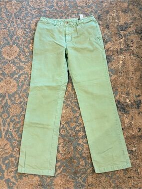 Vineyard Vines Green Chino Pants Size 33 x 34